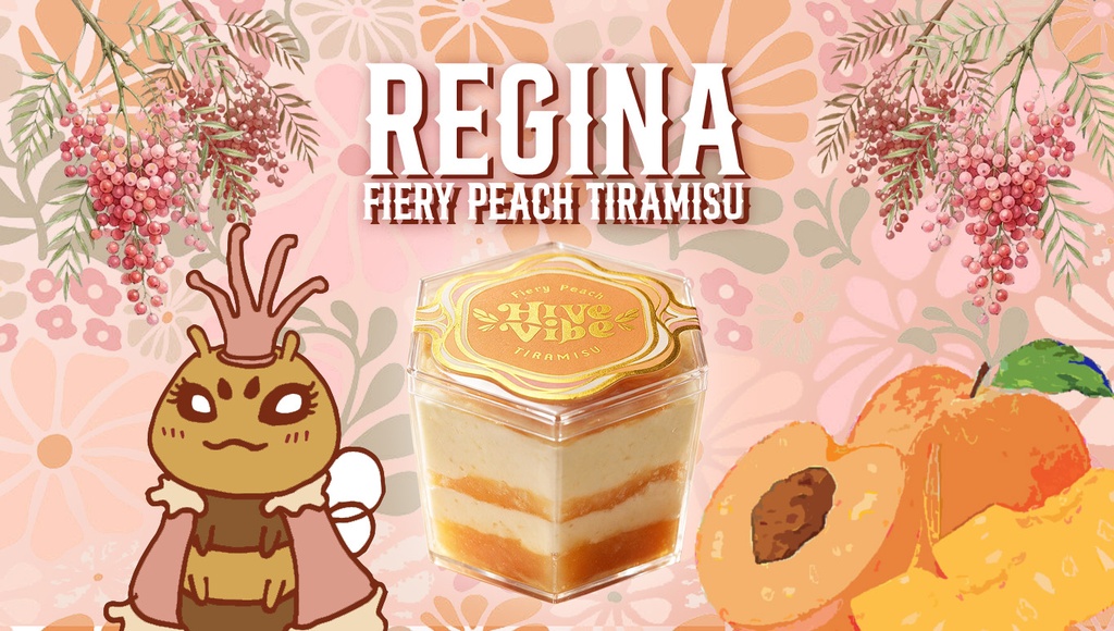 Regina-Fiery Peach Tiramisu